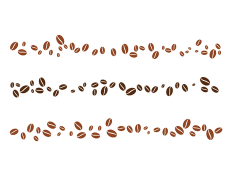 coffee bean icon vector illustration templateのイラスト素材