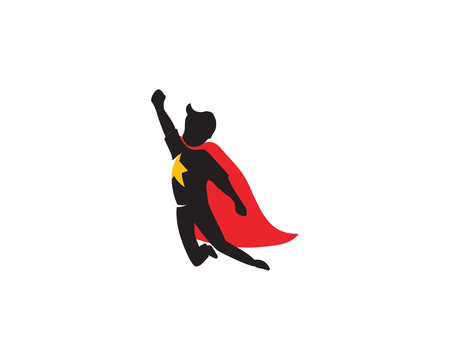 kids super concept vector illustration icon designのイラスト素材