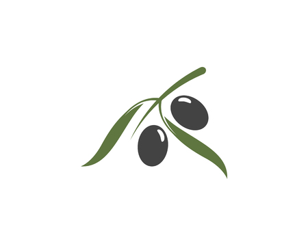 olive icon vector illustration design templateのイラスト素材