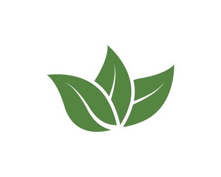 Green leaf ecology nature element vector iconのイラスト素材