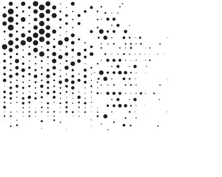 Dots vector background illustration design templateのイラスト素材