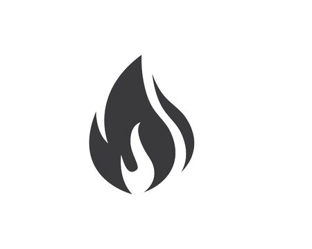 fire flame vector icon design illustrationのイラスト素材