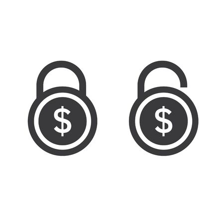 Business Finance template vector icon designのイラスト素材