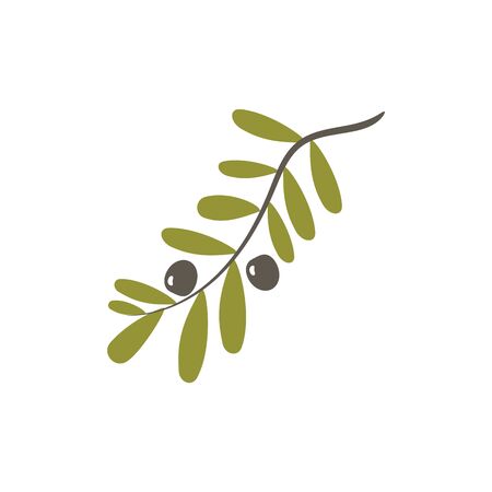 olive icon vector illustration design templateのイラスト素材
