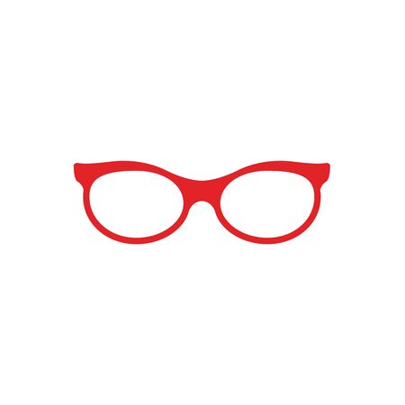 Glasses symbol vector icon design templateのイラスト素材