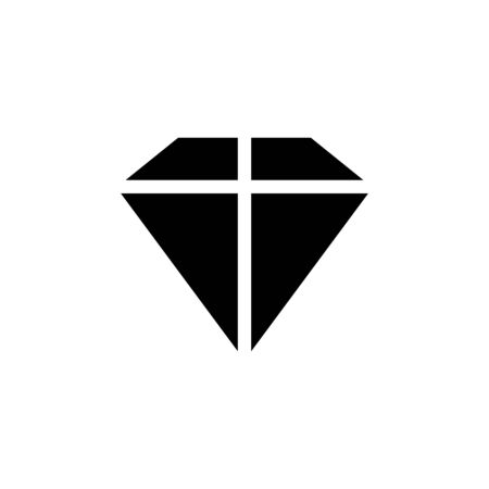 Diamond Logo Template vector icon illustration designのイラスト素材