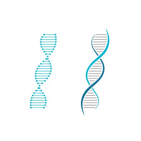 DNA vector icon illustration design templateのイラスト素材