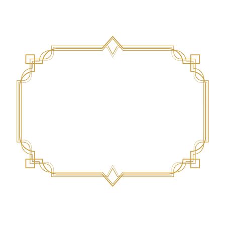 Border vector illustration design templateのイラスト素材