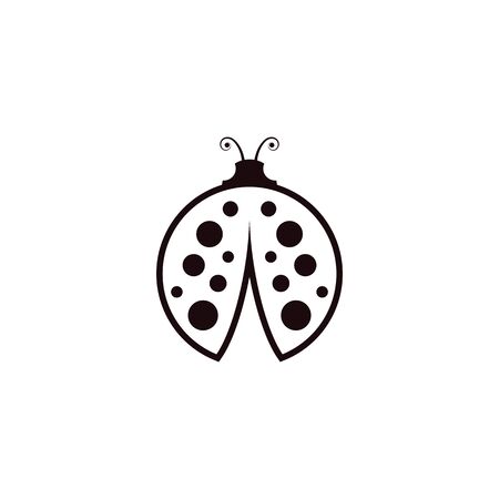 Beauty bug vector illustration icon design templateのイラスト素材