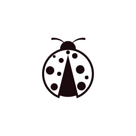 Beauty bug vector illustration icon design templateのイラスト素材