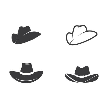 Hat West vector icon illustration design templateのイラスト素材