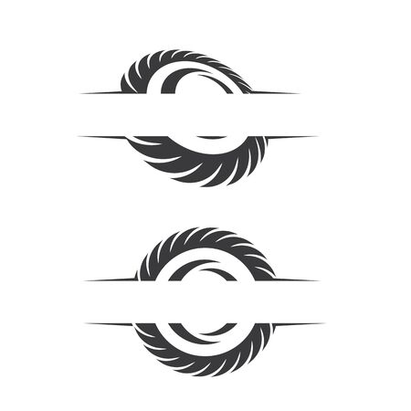 Industrial saw vector illustration icon design templateのイラスト素材