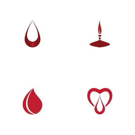 Blood drop donor vector illustrationのイラスト素材