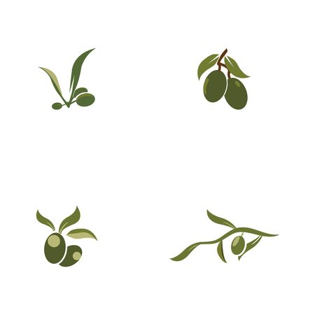 olive icon vector illustration design templateのイラスト素材