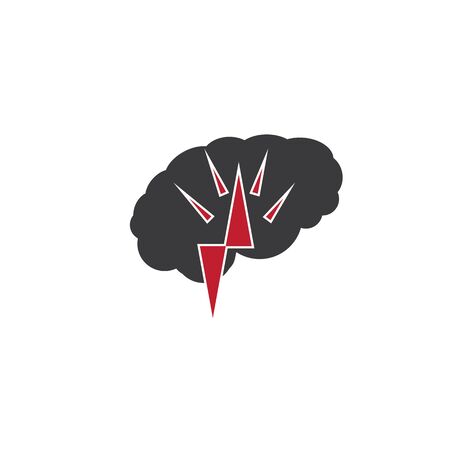 Health Brain vector illustration icon template designのイラスト素材
