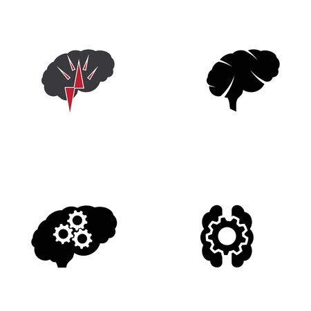 Health Brain vector illustration icon template designのイラスト素材