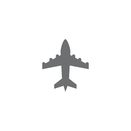 Airplane icon vector illustration design Logo Templateのイラスト素材
