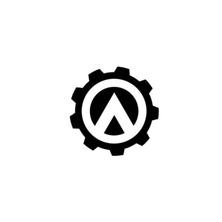 A vector logo icon symbol adesign template illustrationのイラスト素材