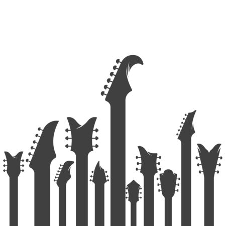 Guitar vector icon illustration design templateのイラスト素材