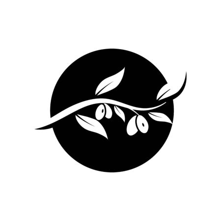 olive icon vector illustration design templateのイラスト素材