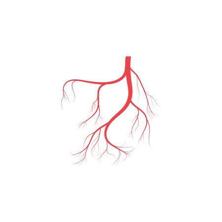 Veins icon Vector Illustration design Logo templateのイラスト素材