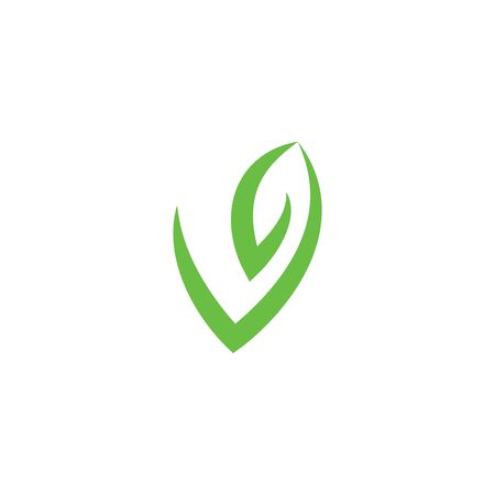Vegan vector icon illustration design templateのイラスト素材