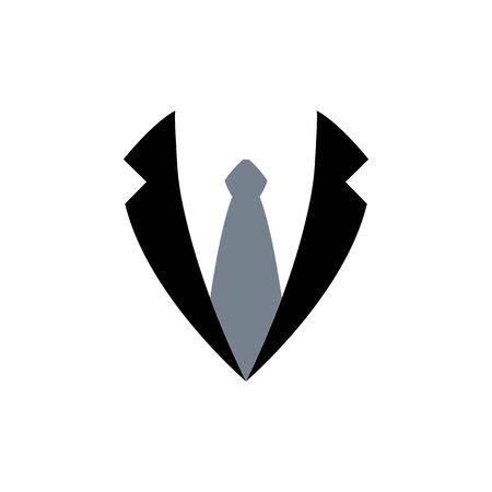 Tuxedo  icon Vector Illustration design Logo templateのイラスト素材