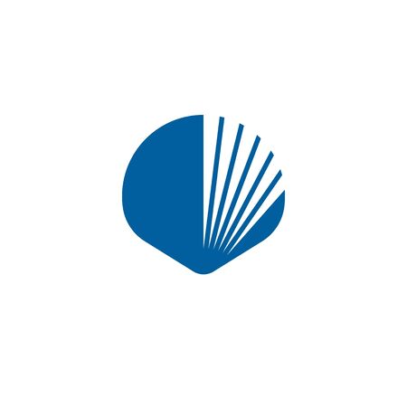 Shell vector icon illustration design templateのイラスト素材