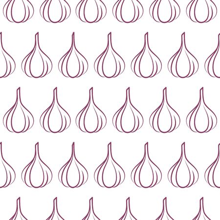 Garlic vector icon illustration design templateのイラスト素材