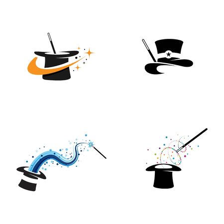 Magic Vector icon illustration design Templateのイラスト素材