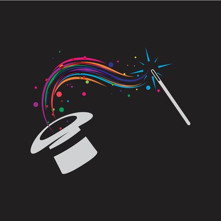 Magic Vector icon illustration design Templateのイラスト素材
