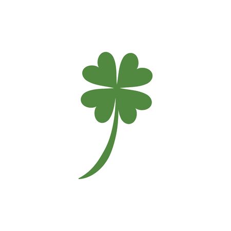 Clover icon Vector Illustration design Logo templateのイラスト素材