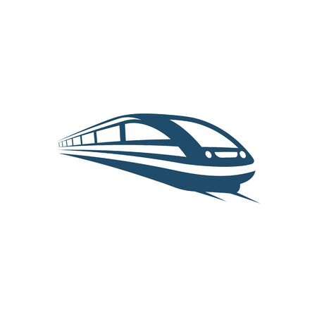 Fast Train icon vector illustration design templateのイラスト素材