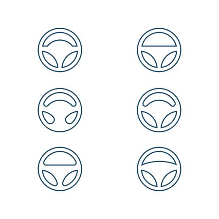 Driver icon Template vector illustration designのイラスト素材