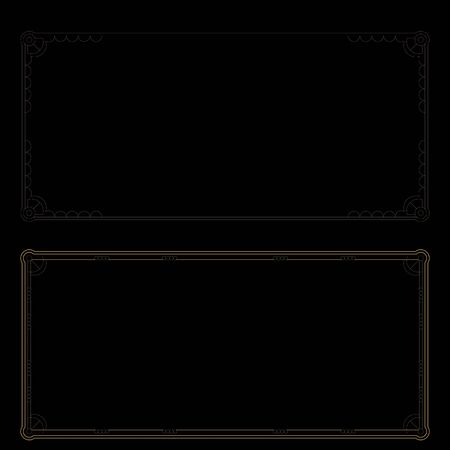 Art deco icon Vector Illustration design Logo templateのイラスト素材