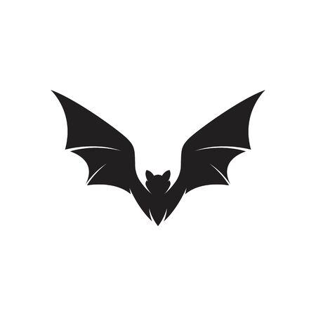 bat vector icon template illustration designのイラスト素材