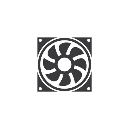 Fan vector illustration icon Template designのイラスト素材