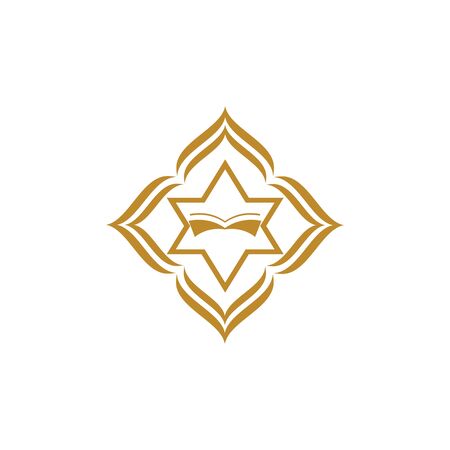 Moslem icon vector Illustration design templateのイラスト素材