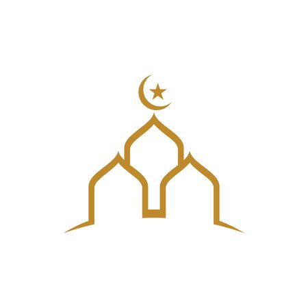 Mosque vector icon illustration design templateのイラスト素材