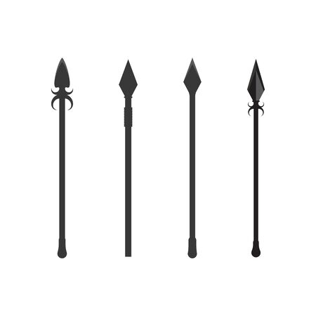 Spear vector illustration icon Template designのイラスト素材