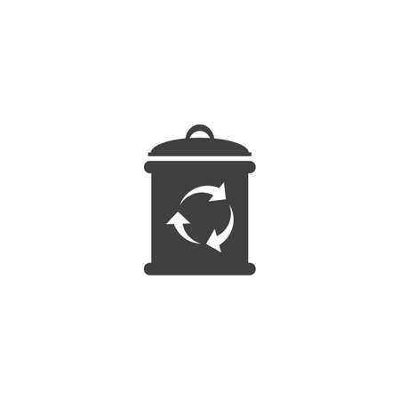 Trash icons vector illustration design templateのイラスト素材