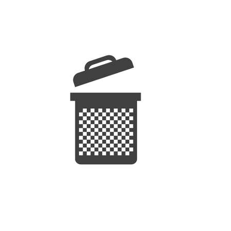 Trash icons vector illustration design templateのイラスト素材