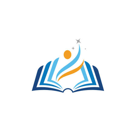 Education Book Template vector icon illustration designのイラスト素材