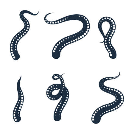 octopus vector icon illustration design template