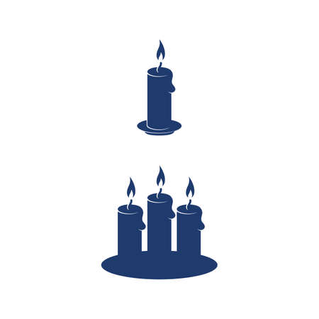 Happy Hanukkah Vector icon design illustration Templateのイラスト素材