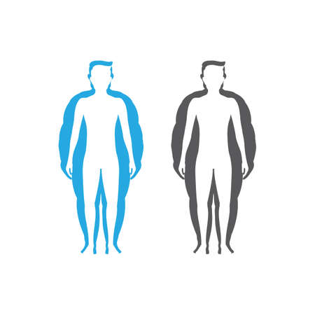 Body mass index vector illustration design templateのイラスト素材