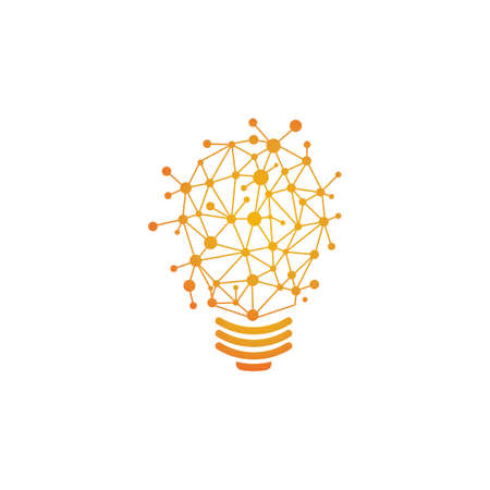 light bulb symbol vector design illustrationのイラスト素材