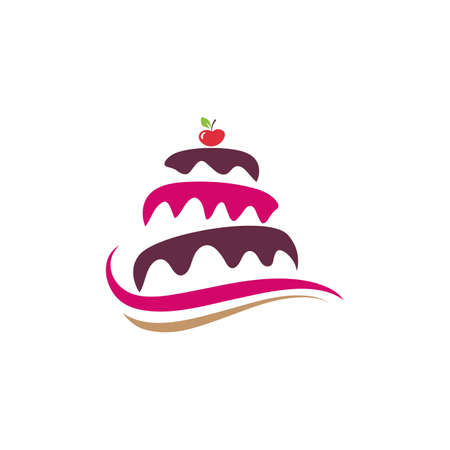 melt chocolate Vector icon design illustration Templateのイラスト素材