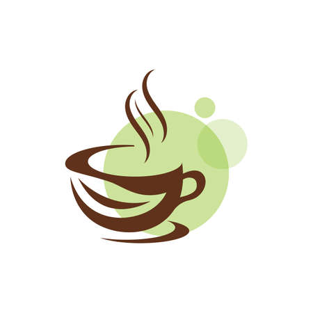 Coffee cup  Template vector icon designのイラスト素材