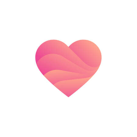 Beauty Love Vector icon illustration design Templateのイラスト素材